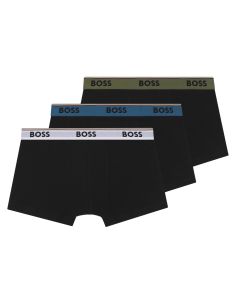 Hugo Boss Heren Trunk 3Pack Power Zwart 006