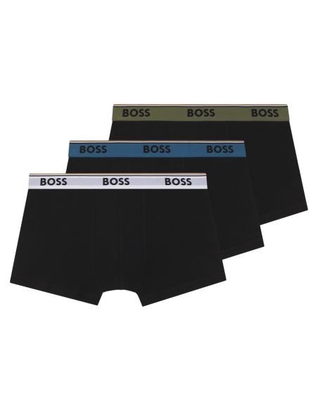 Hugo Boss Heren Trunk 3Pack Power Zwart 006