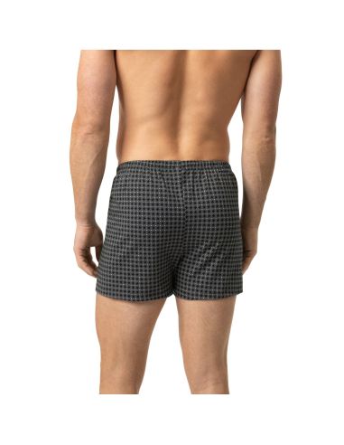 MEY Heren Boxershort Round Grid2120300