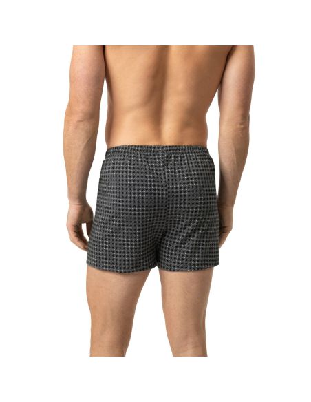 MEY Heren Boxershort Round Grid2120300