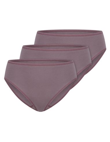 Schiesser Dames Jazz-Pants 95/5 3pack Mauve