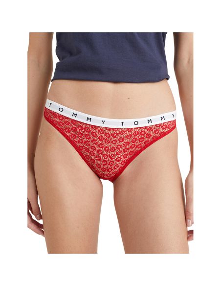 Tommy Hilfiger Ondergoed Women 3P BIKINI 0X0 Desert Sky/White/Primary Red