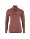 Craft Dames Thermo Fleece Shirt CORE Gain Midlayer Rose Brown