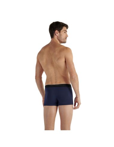 HOM H01 Boxer Briefs 2Pack Boxerlines 2 Zwart Navy D031