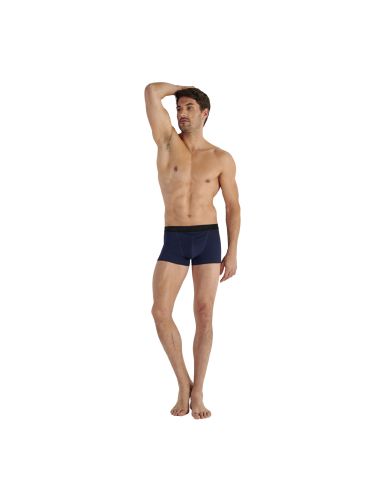 HOM H01 Boxer Briefs 2Pack Boxerlines 2 Zwart Navy D031