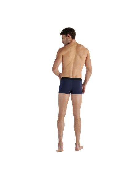 HOM H01 Boxer Briefs 2Pack Boxerlines 2 Zwart Navy D031