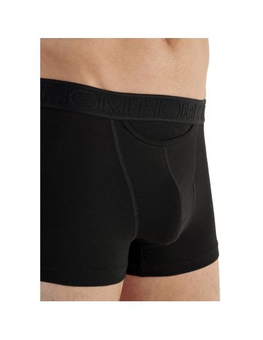 HOM H01 Boxer Briefs 2Pack Boxerlines 2 Zwart Navy D031