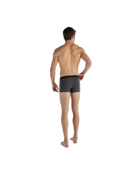 HOM H01 Boxer Briefs 2Pack Boxerlines 2 Zwart Grijs D005
