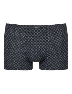 MEY Heren Shorty White Squares Lava Grey 2120280