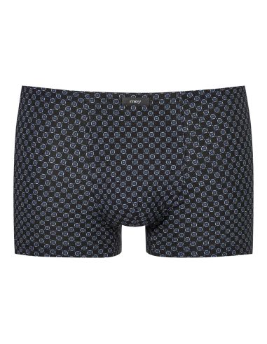 MEY Heren Shorty White Squares Lava Grey 2120280