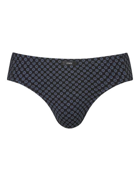 MEY Heren Jazz Pants White Squares Lava Grey 2120279