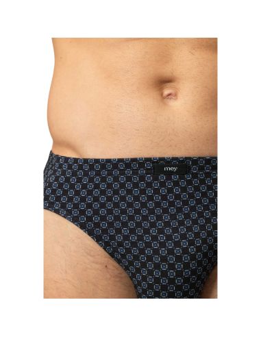 MEY Heren Jazz Pants White Squares Lava Grey 2120279