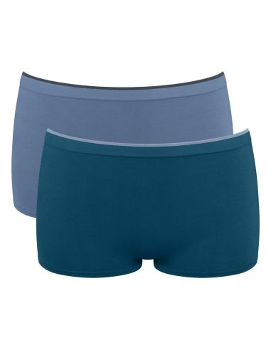 Sloggi GO Sense Short 2Pack Blauw M007