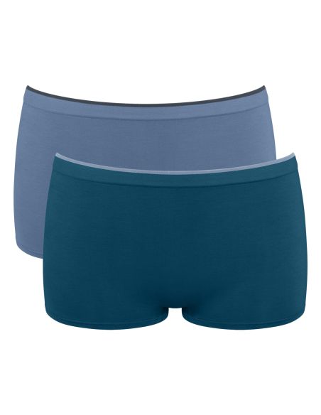 Sloggi GO Sense Short 2Pack Blauw M007