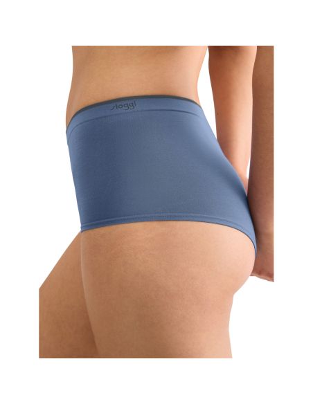 Sloggi GO Sense Highwaist Maxi 2Pack Blauw M007