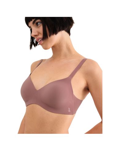 Sloggi Zero Feel 2.0 Push-up BH Top THE UP Cacao