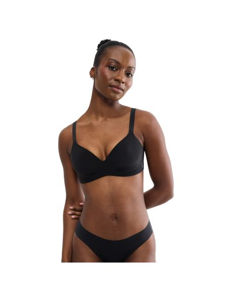 Sloggi Zero Feel 2.0 Push-up BH Top THE UP Zwart