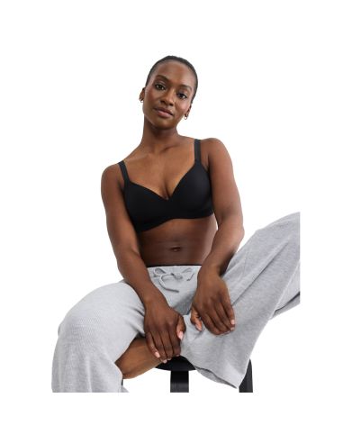 Sloggi Zero Feel 2.0 Push-up BH Top THE UP Zwart