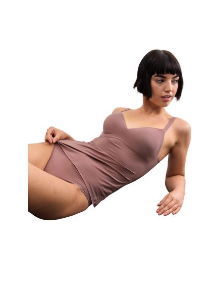 Sloggi Zero Feel Dames BH Shirt THE UP Cacao