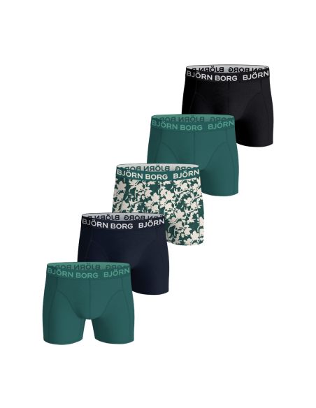 Bjorn Borg Jongens Boxershorts Cotton Stretch 5pack MP002