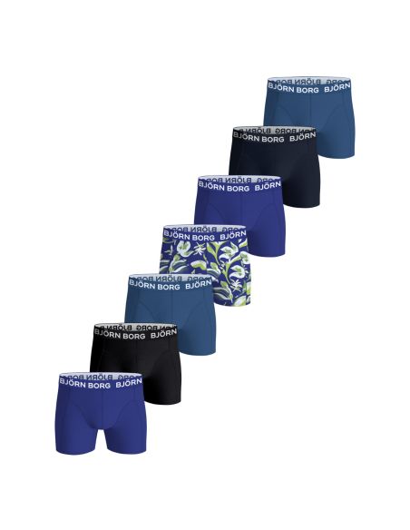 Bjorn Borg Jongens Boxershorts Cotton Stretch 7pack MP001