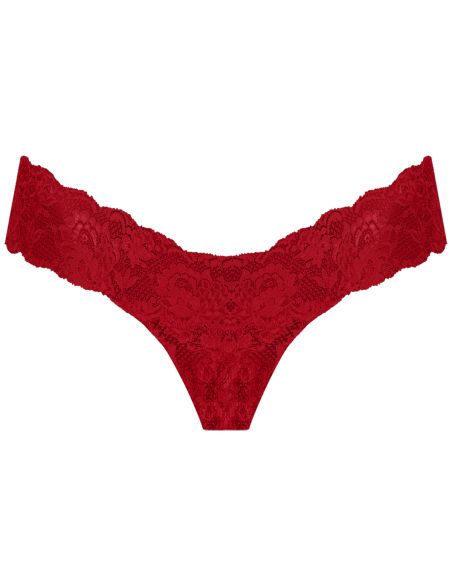 CosaBella Dames String Never Say Never Cutie LowRise Sindoor Red