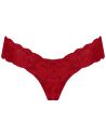 CosaBella Dames String Never Say Never Cutie LowRise Sindoor Red