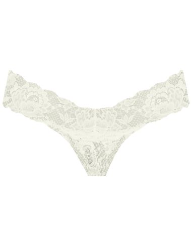 CosaBella Dames String Never Say Never Cutie LowRise Moon Ivory
