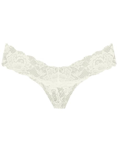 CosaBella Dames String Never Say Never Cutie LowRise Moon Ivory