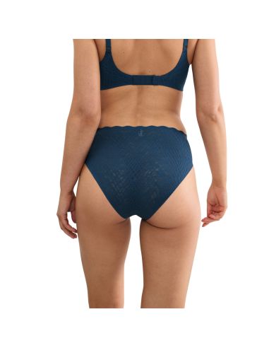 Sloggi Zero Feel Bliss High Leg Smokey Blue