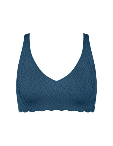 Sloggi Zero Feel Bliss Soft Bra Smokey Blue