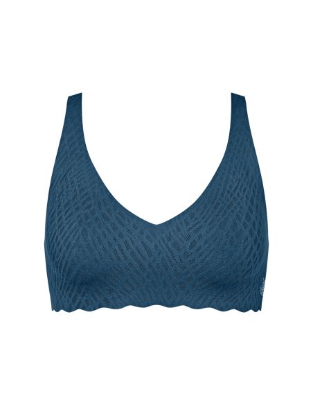 Sloggi Zero Feel Bliss Soft Bra Smokey Blue