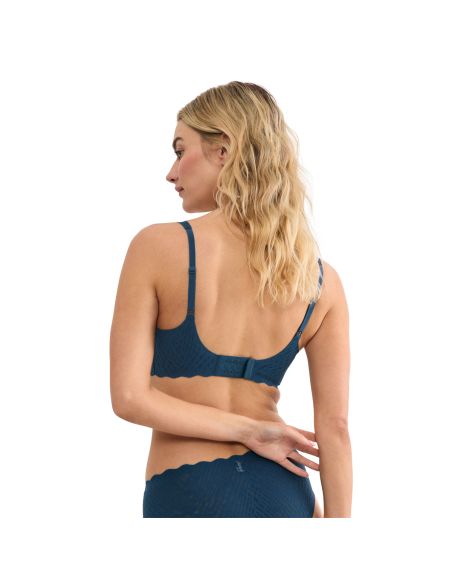 Sloggi Zero Feel Bliss Soft Bra Smokey Blue