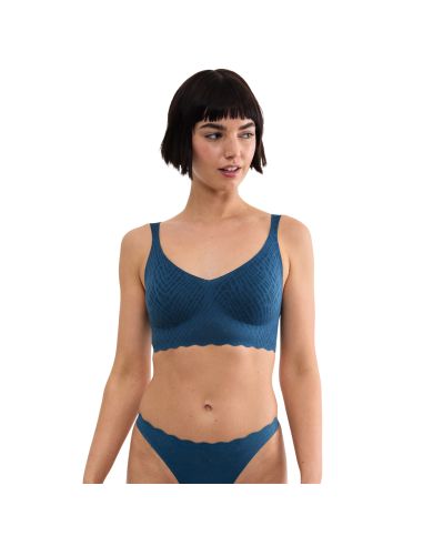 Sloggi Zero Feel Bliss Bralette Smokey Blue