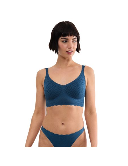 Sloggi Zero Feel Bliss Bralette Smokey Blue