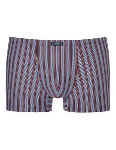 MEY Heren Shorty Varied Stripes Red Pepper