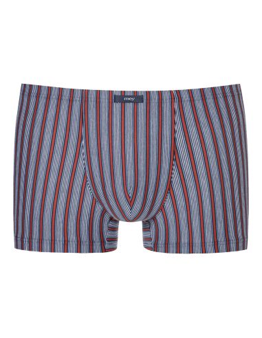 MEY Heren Shorty Varied Stripes Red Pepper