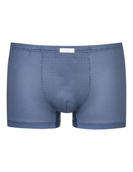 MEY Heren Shorty Curved Lines Yacht Blue