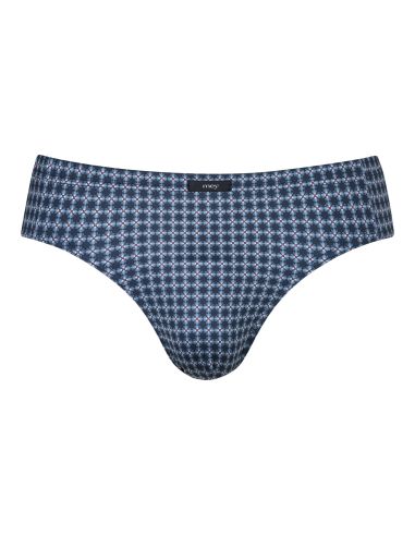 MEY Heren Jazz Pants Floral Grid Alaskan Blue