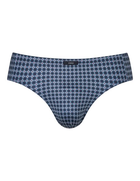 MEY Heren Jazz Pants Floral Grid Alaskan Blue