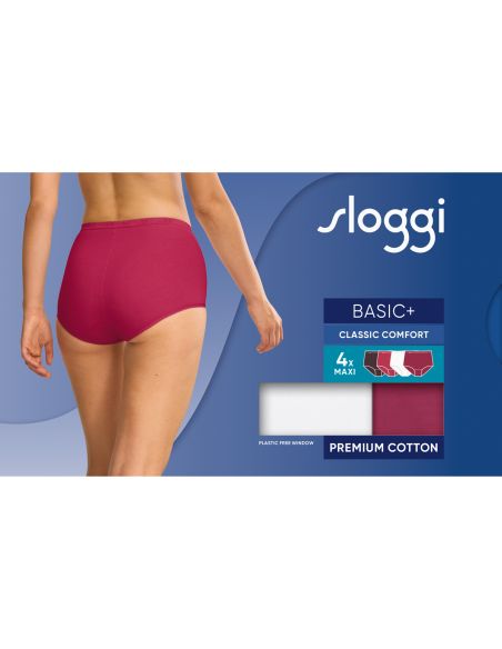 Sloggi Basic Maxi Slip 4 pack C4P 0033 3+1 gratis
