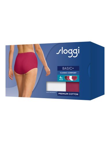Sloggi Basic Maxi Slip 4 pack C4P 0033 3+1 gratis