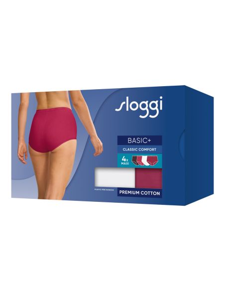 Sloggi Basic Maxi Slip 4 pack C4P 0033 3+1 gratis