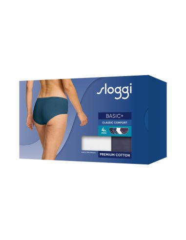 Sloggi Basic Midi Slip 4 pack C4P PW01 3+1 gratis