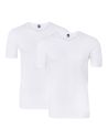 Alan Red V-Shirt West Virginia 2Pack Wit