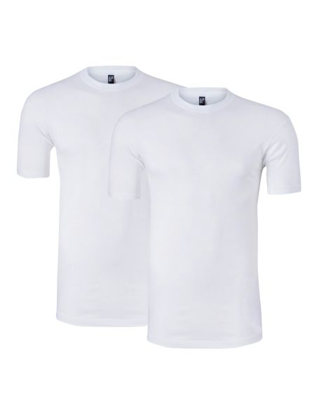 Alan Red Virginia T-Shirt 2-pack Wit