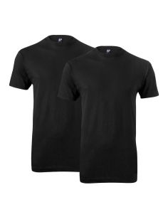 Alan Red Virginia T-Shirt 2-pack zwart