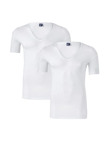 copy ofAlan Red Oklahoma V-shirt 2-pack wit
