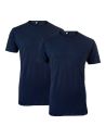 Alan Red Derby Long T-shirt 2-pack navy