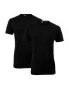 Alan Red Derby Long T-shirt 2-pack zwart